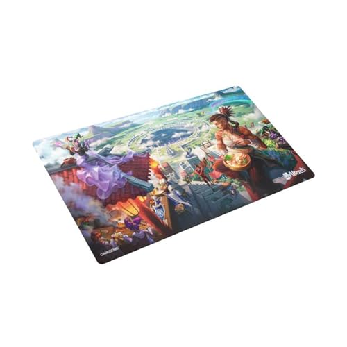 Gamegenic, Altered: Prime Playmat – First Outpost, 2 mm Dicke Spielmatte, Abmessungen: 61 x 35 cm, aus Naturkautschuk von Gamegenic