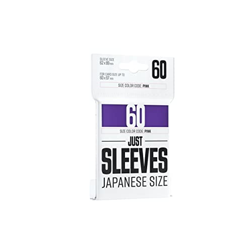 Gamegenic, Just Sleeves - Japanese Size Purple, Size Color Code: Pink von Gamegenic