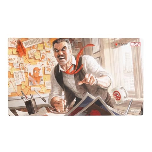 Gamegenic, Magic: The Gathering – Marvel's Spider-Man Prime Playmat – J. Jonah Jameson, 2 mm Dicke Spielmatte von Gamegenic