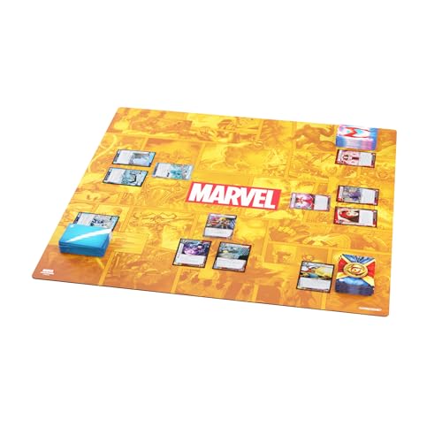 Gamegenic, Marvel Champions Game Mat XL - Marvel Orange von Gamegenic