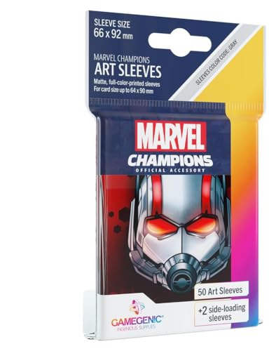 Gamegenic, Marvel Champions Sleeves - Ant-Man, Sleeve Color Code: Gray von Gamegenic
