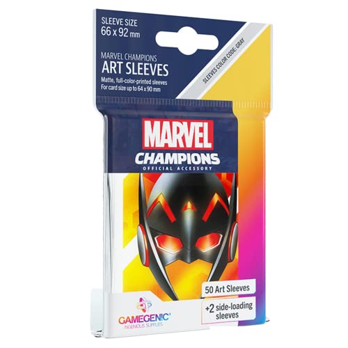 Gamegenic, Marvel Champions Sleeves - Wasp, Sleeve Color Code: Gray von Gamegenic