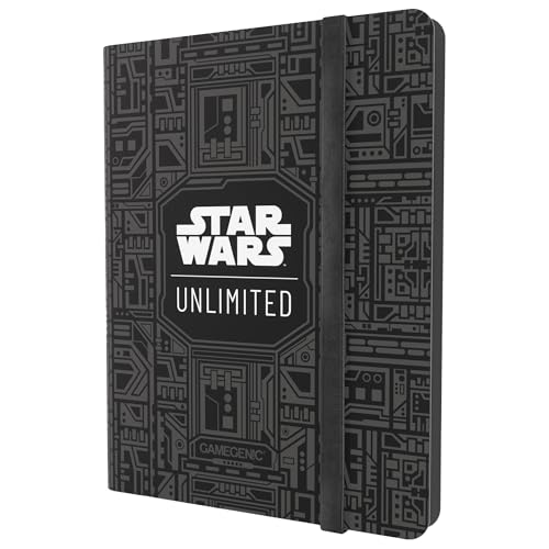 Gamegenic, Star Wars: Unlimited Casual Album 18-Pocket – Unlimited Pattern, 20 Seiten, 18 Einstecktaschen pro Seite, seitliche Öffnung, für bis zu 360 Karten Gamegenic, Star Wars: Unlimited Casual Album 18-Pocket – Unlimited Pattern, 20 Seiten, 18 Einstecktaschen pro Seite, seitliche Öffnung, für bis zu 360 Karten von Gamegenic