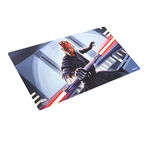 Gamegenic, Star Wars: Unlimited Game Mat – Darth Maul, Größe: 61 x 35 cm, Dicke: 2 mm von Gamegenic