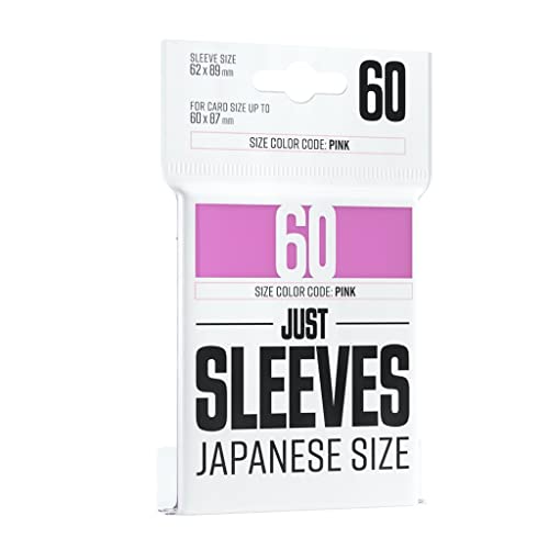 Gamegenic, Just Sleeves - Japanese Size Pink, Size Color Code: Pink Gamegenic, Just Sleeves - Japanese Size Pink, Size Color Code: Pink von Gamegenic