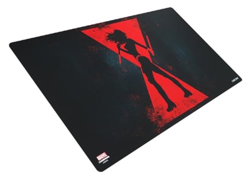 Gamegenic , Marvel Champions Game Mat - Black Widow von Gamegenic