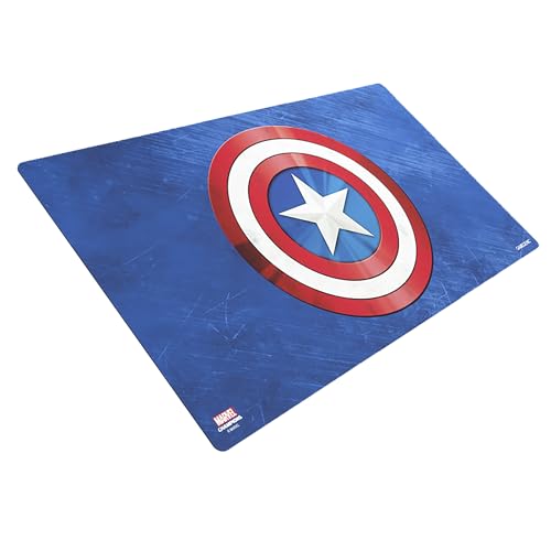 Gamegenic , Marvel Champions Game Mat - Captain America von Gamegenic