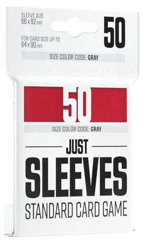 Gamegenic, Just Sleeves - Standard Card Game Red, Size Color Code: Gray von Gamegenic