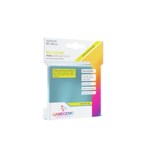 Gamegenic, Prime Big Square-Sized Sleeves, Sleeve Color Code: Lime von Gamegenic