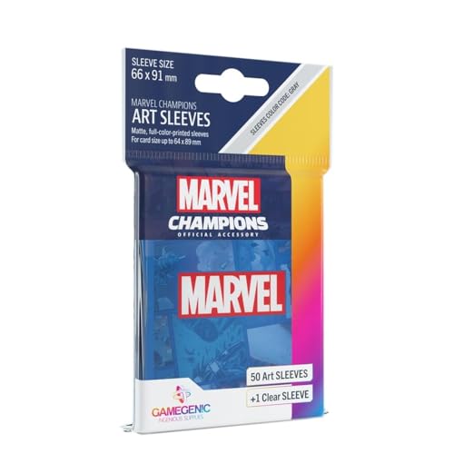 Gamegenic , MARVEL CHAMPIONS sleeves - Marvel Blue von Fantasy Flight Games