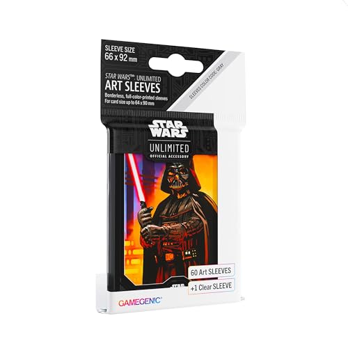 Gamegenic, Star Wars: Unlimited Art Sleeves – Darth Vader von Gamegenic