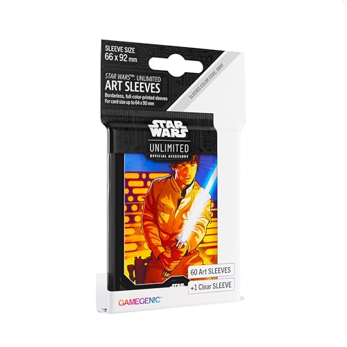 Gamegenic, Star Wars: Unlimited Art Sleeves – Luke Skywalker Gamegenic, Star Wars: Unlimited Art Sleeves – Luke Skywalker von Gamegenic