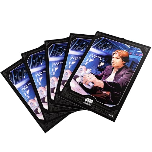 Gamegenic, Star Wars: Unlimited Art Sleeves – Han Solo, Sleeve Color Code: Gray Gamegenic, Star Wars: Unlimited Art Sleeves – Han Solo, Sleeve Color Code: Gray von Gamegenic
