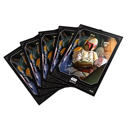 Gamegenic, Star Wars: Unlimited Art Sleeves – Boba Fett, Sleeve Color Code: Gray von Gamegenic