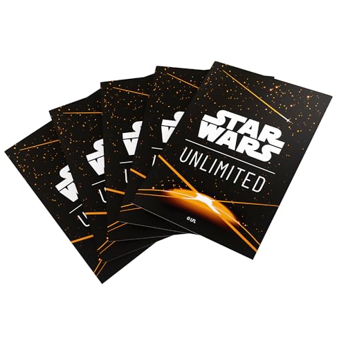 Gamegenic, Star Wars: Unlimited Art Sleeves – Card Back Orange, Sleeve Color Code: Gray Gamegenic, Star Wars: Unlimited Art Sleeves – Card Back Orange, Sleeve Color Code: Gray von Gamegenic