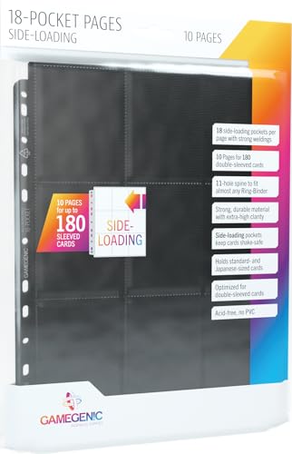 Gamegenic, Sideloading 18-Pocket Pages von Gamegenic