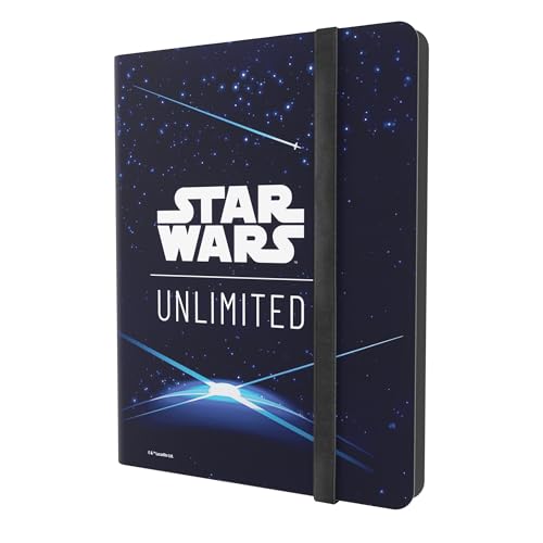 Gamegenic, Star Wars: Unlimited 18-Pocket Album – Card Back Blue von Gamegenic