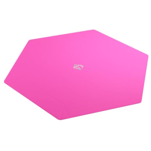 Gamegenic , Magnetic Dice Tray Hexagonal Black/Pink von Gamegenic