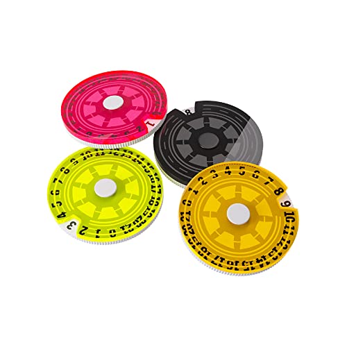 Gamegenic, Life Counters Set of 4 Single Dials von Gamegenic