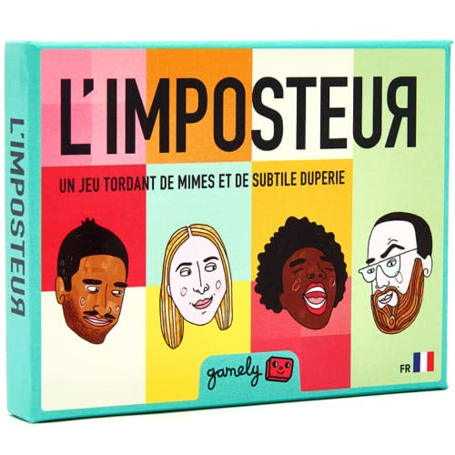 Gamely L’Imposteur: Das urkomische Party-Spiel der Mini-Gesten und subtilen Täuschung (im Taschenformat) [Französisch] von Gamely
