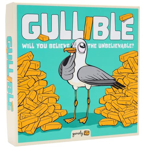 Gullible - Das urkomische Teamspiel der Kreativität, des Bluffens und der erstaunlichen Fakten Werden Sie Ihre Familie und Freunde täuschen oder das Unglaubliche glauben? von Gamely