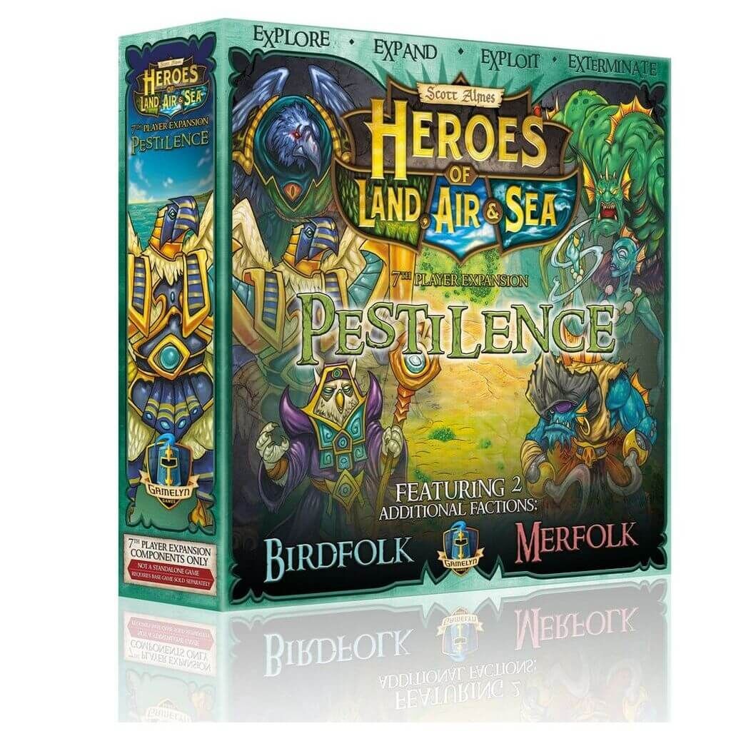 'Heroes of Land, Air & Sea: Pestilence Expansion' von Gamelyn Games