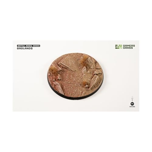 Gamers Grass Badlands Basis, rund, 80 mm Gamers Grass Badlands Basis, rund, 80 mm von Gamers Grass
