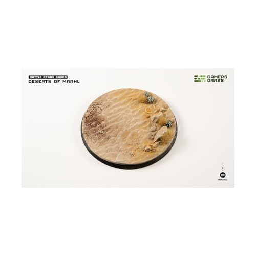 Gamers Grass Deserts of Maahl Basis, rund, 80 mm Gamers Grass Deserts of Maahl Basis, rund, 80 mm von Gamers Grass