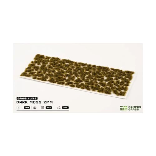 Gamers Grass: Dark Moss 2 mm Tufts Wild GGR GG2-DMO von Gamers Grass