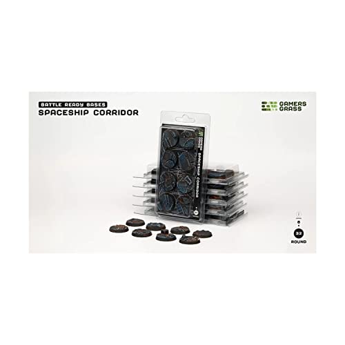 Raumschiff-Korridor-Basis, rund, 32 mm, 8 Stück von Gamers Grass