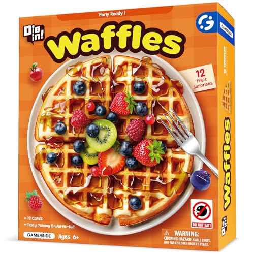 Gamerside Waffel Ausgrabungsset für Kinder, Aufgraben 12 Einzigartig Spielzeug Obst, Ausgraben Set Spielzeug Geologie Archäologie Set ab 6 7 8 Jahren, Geschenke für Jungen Mädchen Gamerside Waffel Ausgrabungsset für Kinder, Aufgraben 12 Einzigartig Spielzeug Obst, Ausgraben Set Spielzeug Geologie Archäologie Set ab 6 7 8 Jahren, Geschenke für Jungen Mädchen von Gamerside