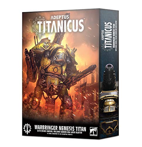 Adeptus Titanicus Games Workshop Warbringer Nemesis Titan with Quake Cannon Adeptus Titanicus Games Workshop Warbringer Nemesis Titan with Quake Cannon von Games Workshop