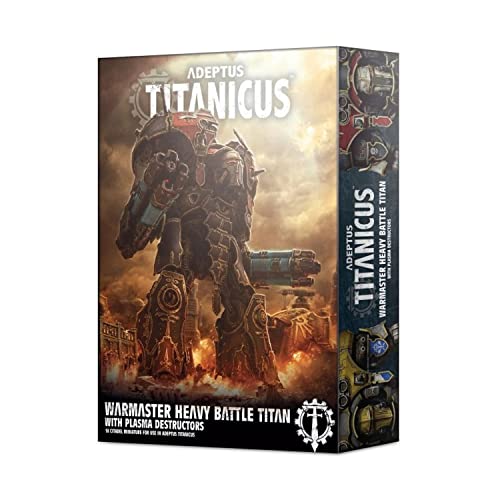 Adeptus Titanicus Warmaster Heavy Battle Titan with Plasma Destructors von Games Workshop