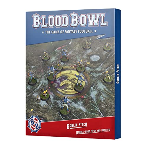 Blood Bowl - Seconde Saison : Deck de Cartes Team Gobelin Pitch & Dugouts (En) von Games Workshop