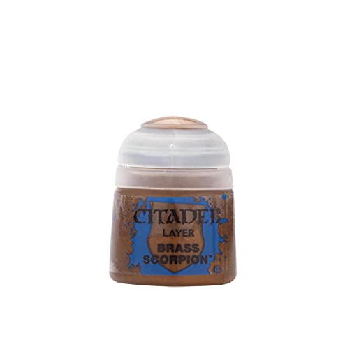CITADEL - Schichtfarbe Brass Scorpion - 12 Milliliter Acryl Metallic von CITADEL