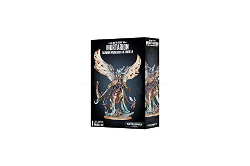 Games Workshop 991000000098 in Death Guard Mortarion: Daemon Primarch of Nurgle Game, schwarz für 5 Jahre bis 99 Jahre Games Workshop 991000000098 in Death Guard Mortarion: Daemon Primarch of Nurgle Game, schwarz für 5 Jahre bis 99 Jahre von Games Workshop