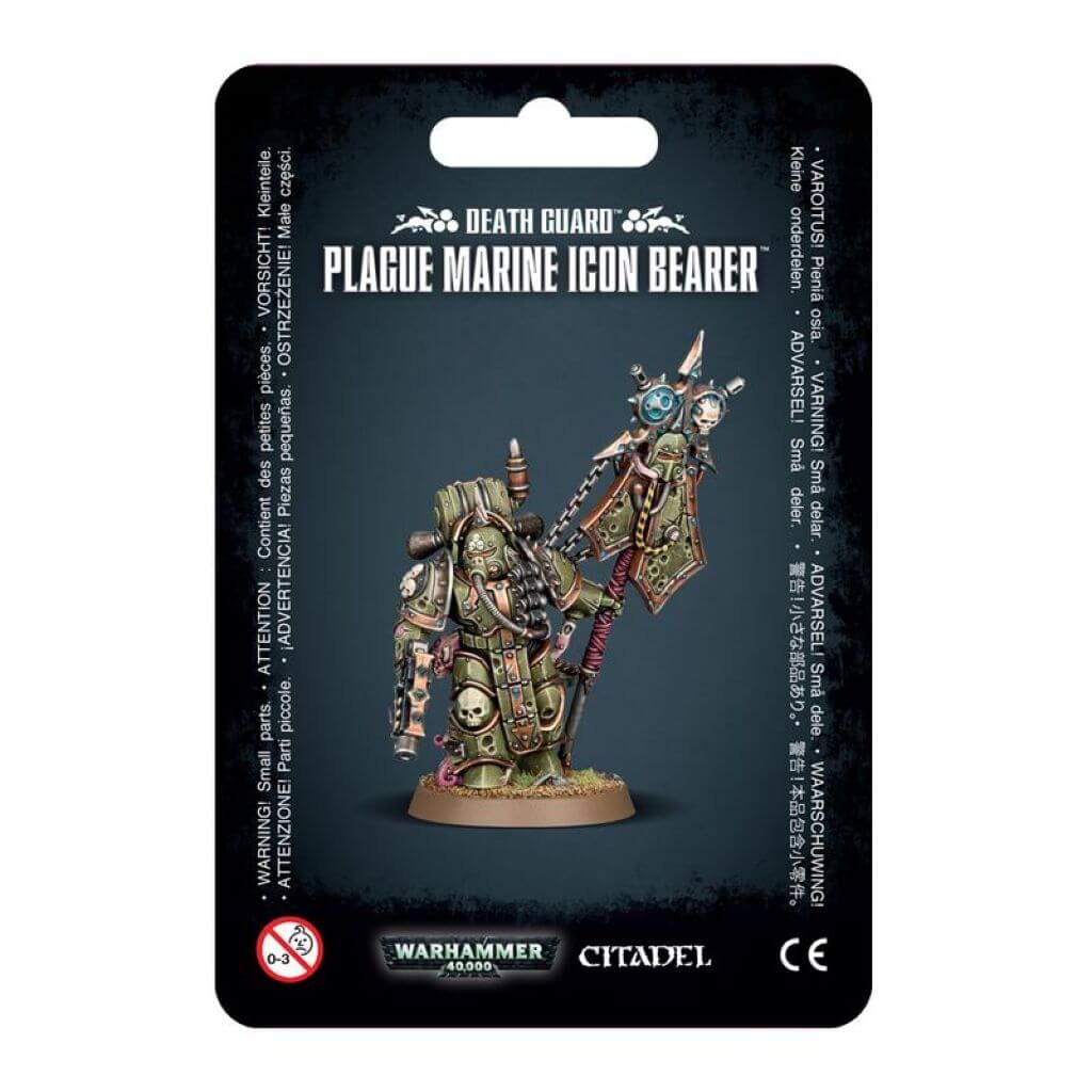 'Plague Marine Icon Bearer' von Games Workshop