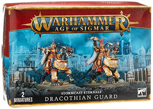 Games Workshop Warhammer AoS – Stormcast Eternals Dracothian Guard 99120218009 schwarz von Games Workshop