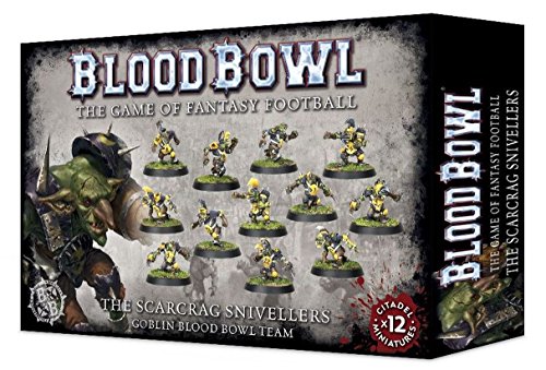 Blood Bowl Games Workshop 99120909002 "Scarcrag Snivellers Team Plastik-Set, schwarz, Black Blood Bowl Games Workshop 99120909002 "Scarcrag Snivellers Team Plastik-Set, schwarz, Black von Blood Bowl