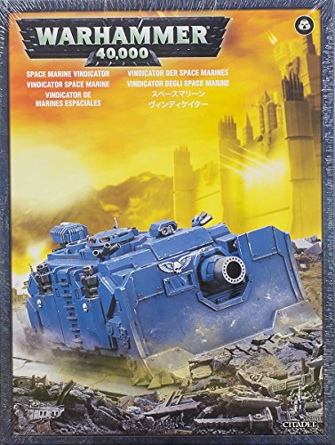 GAMES WORKSHOP 251,765,056,687.3 cm Space Marine Vindicator Tabletop und Miniaturspiel, Schwarz von GAMES WORKSHOP