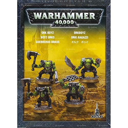 GAMES WORKSHOP 251,765,061,658.1 cm Warhammer 101.6 cm Ork Boyz Actionfigur von GAMES WORKSHOP