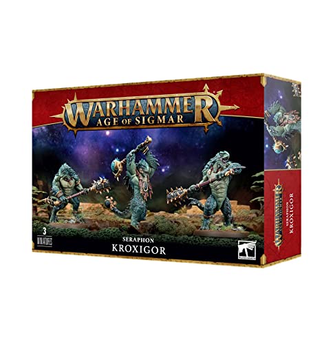 Games Workshop Warhammer AoS Seraphon Kroxigors von Warhammer Age of Sigmar