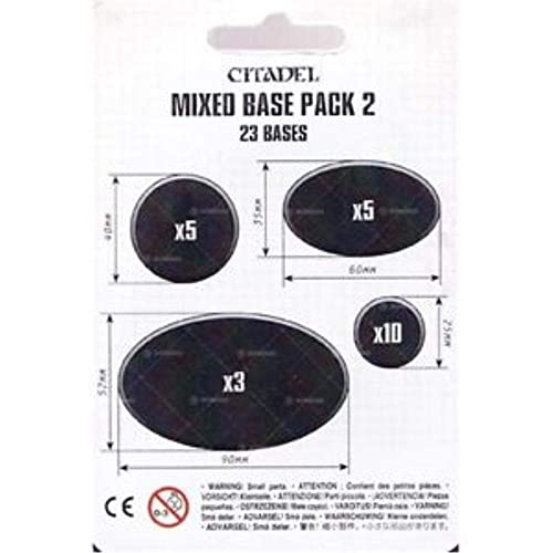 Games Workshop 99079999005 Citadel Mixed Base Tabletop und Miniaturspiel, schwarz Games Workshop 99079999005 Citadel Mixed Base Tabletop und Miniaturspiel, schwarz von Games Workshop