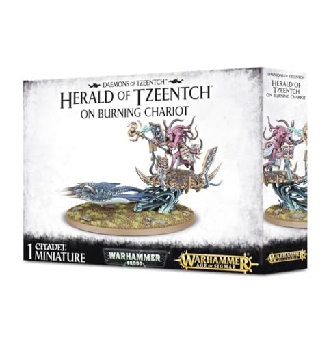 Games Workshop 9911700000 in Daemons of Tzeentch: Herald of On Burning Chariot Actionfigur von Games Workshop