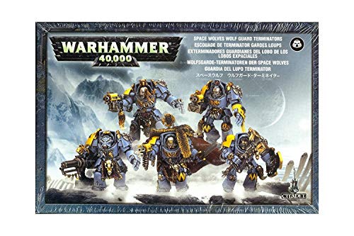 Games Workshop 99120101079 Warhammer 40 K Wolfsgarde Terminatoren der Space Wolves Wolf Guard Terminators Games Workshop 99120101079 Warhammer 40 K Wolfsgarde Terminatoren der Space Wolves Wolf Guard Terminators von Games Workshop