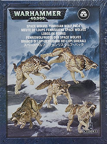 Games Workshop 99120101092 Space Wolves Fenrisian Wolf Pack Actionfigur von Games Workshop