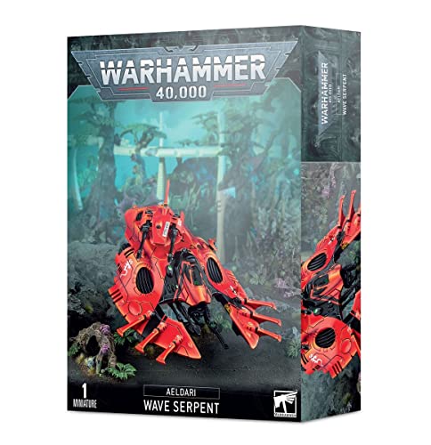 Games Workshop 99120104051 Armee Craftworlds Wave Serpent Miniatur, Mehrfarbig Games Workshop 99120104051 Armee Craftworlds Wave Serpent Miniatur, Mehrfarbig von Games Workshop