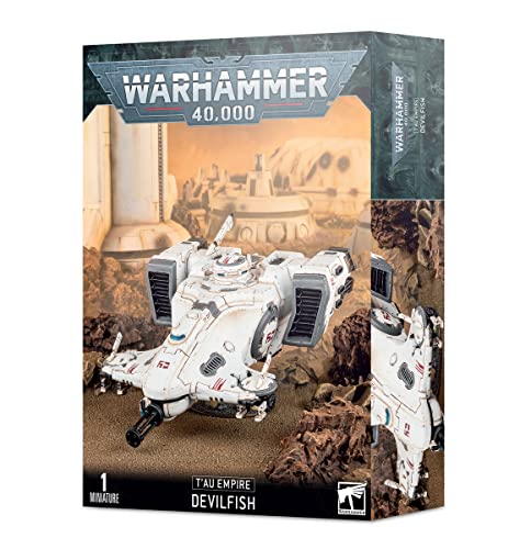 GAMES WORKSHOP 99120113043 Tau Empire Ty7 Devilfish, schwarz GAMES WORKSHOP 99120113043 Tau Empire Ty7 Devilfish, schwarz von GAMES WORKSHOP