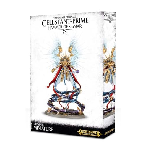 Games Workshop 99120218001 Celestant-Prime Hammer of Sigmar Tisch- und Miniatur-Gaming von Games Workshop