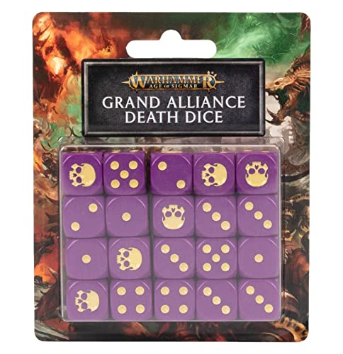 Games Workshop - Age of Sigmar: Grand Alliance Death Dice Set von Games Workshop